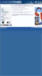 Mobile Screenshot of lowcostspares.com